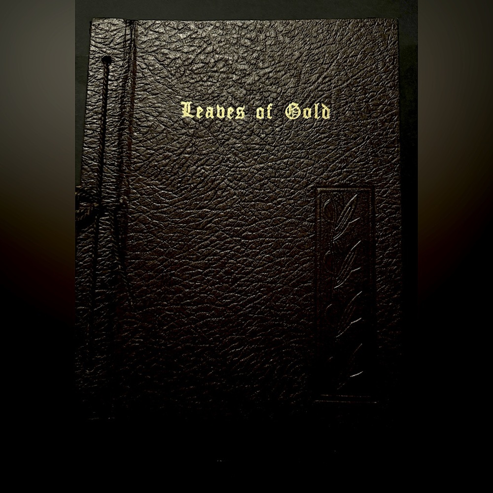 Vintage Leaves of Gold Book of Prayers